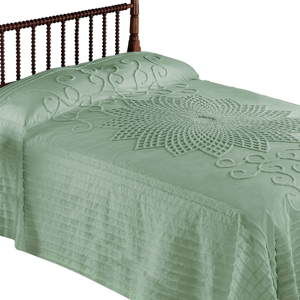 Starburst Vintage Country Chenille Bedspread