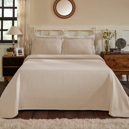 Superior Fleur De Lis Cotton Decorative Bedspread Set