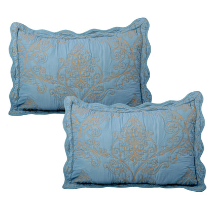 Serenta Damask Oversized 4-piece Bedspread Set