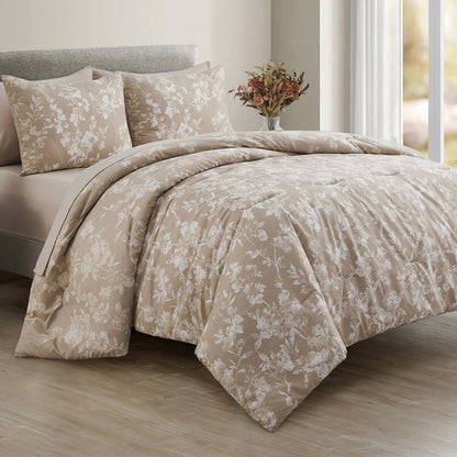 Wonderful Sophia 5-Piece Floral Pattern Comforter Set