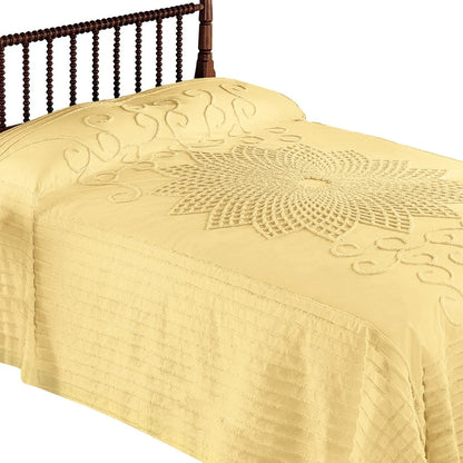 Starburst Vintage Country Chenille Bedspread