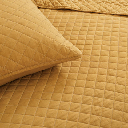 Copper Grove Balm Diamond Oversized Cotton 3-piece Quilt Set