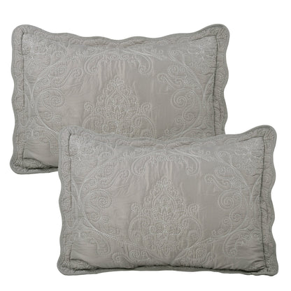 Serenta Damask Oversized 4-piece Bedspread Set