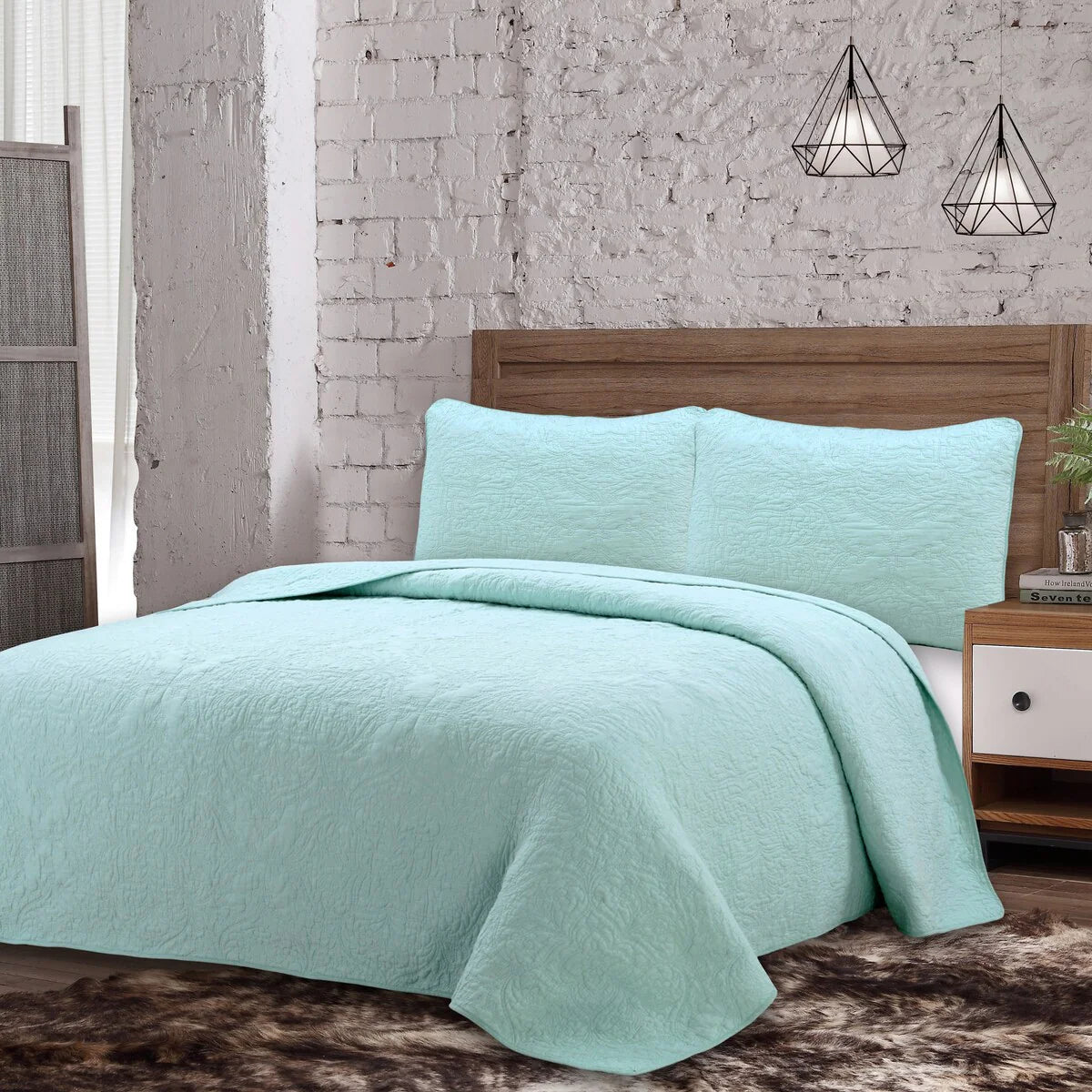 Copper Grove Banff 3-piece Cotton Quilt Set
