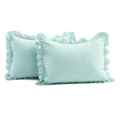 The Gray Barn Molly Mae Ruffle Skirt Bedspread Set