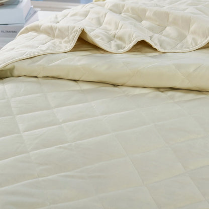 Serenta Velvet Quilts 5 Piece Ultra Soft Floor Touching Bedspread Set