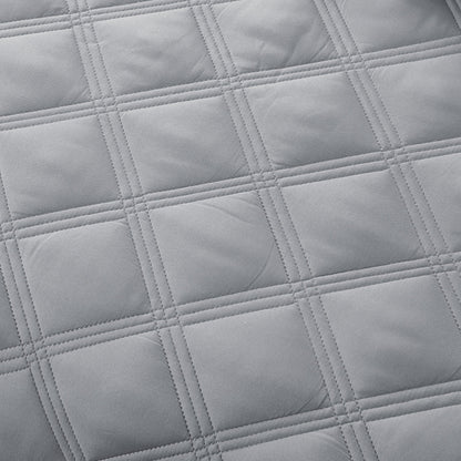 Down Alternative Quilted Oversized Charleston 3 Piece Comforter Set
