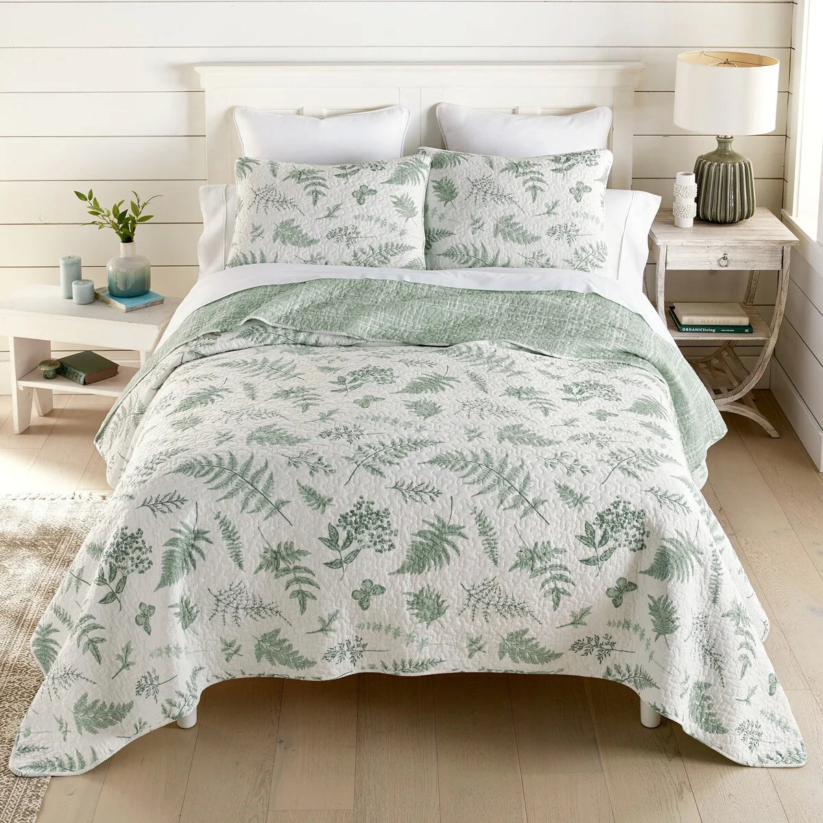 Donna Sharp Botanical Cotton Quilt Set