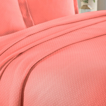 Superior Solitaire Cotton Decorative Bedspread Set
