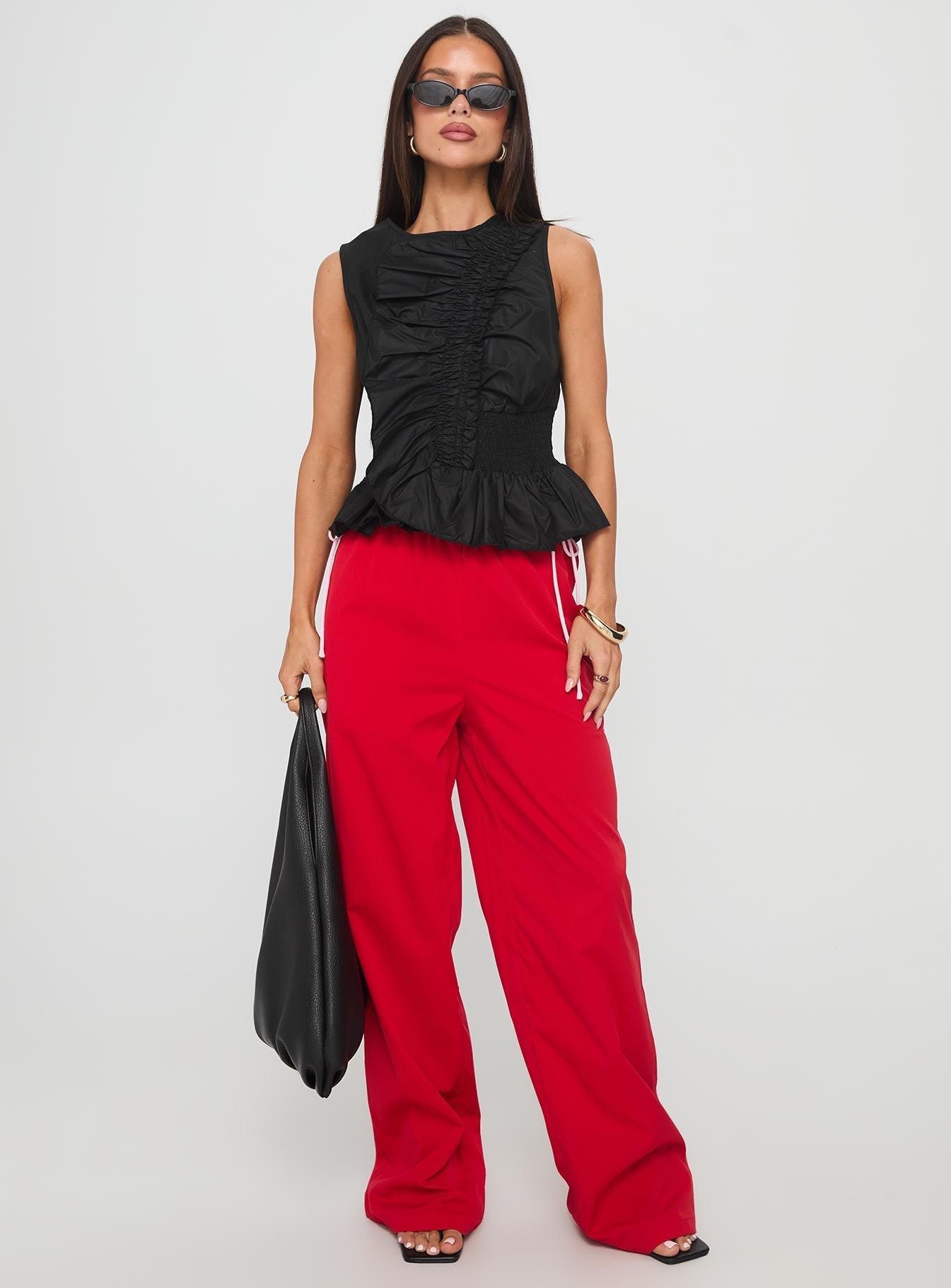 The Clique Top Black