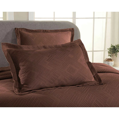 Superior Geometric Fret Cotton Decorative Bedspread Set