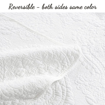 Gracewood Hollow Golding Medallion Cotton Quilt Bedding Set