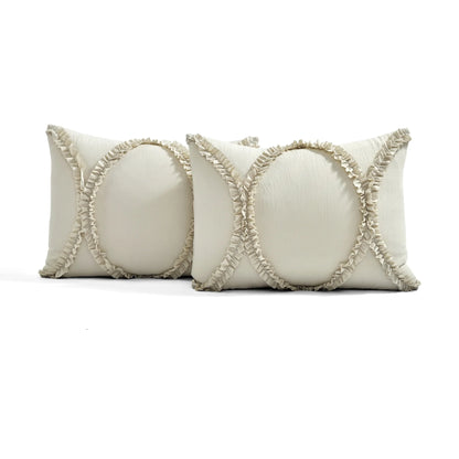 The Gray Barn Peony Grove Ruffled Embroidery 3-piece Bedspread Set