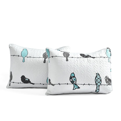Lush Decor Rowley Birds 7 Piece Quilt Set