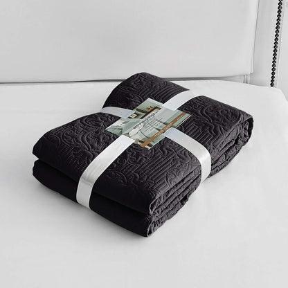 Sophia & William Bed Quilt Bedspread Coverlet - Reversible, Lightweight