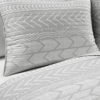 Lush Decor Hygge Geometric Pattern 3-piece Quilt Set
