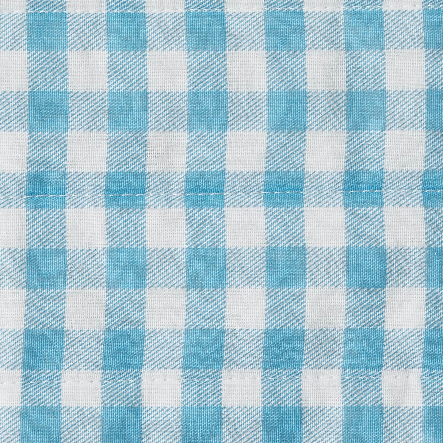 Scout Check Out Cotton Reversible Blue Quilt Set