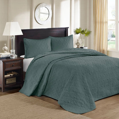 Madison Park Mansfield Reversible Quilt Set