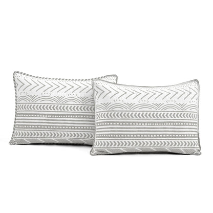 Lush Decor Hygge Geometric Pattern 3-piece Quilt Set