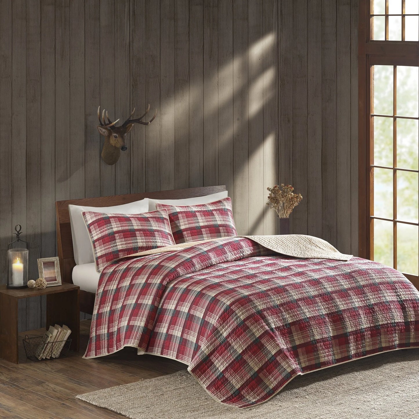 Woolrich Tasha 100-percent Cotton Oversized Quilt Mini Set