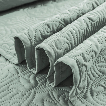 Sophia & William Bed Quilt Bedspread Coverlet - Reversible, Lightweight