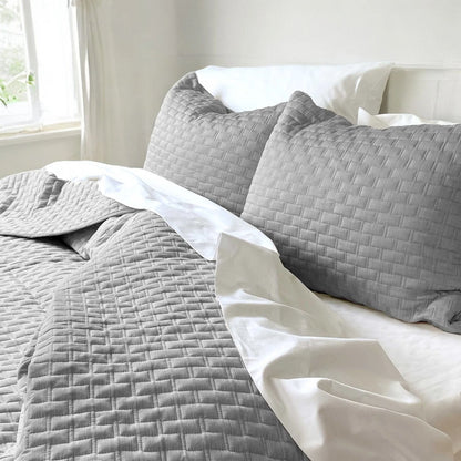 BedVoyage Melange viscose from Bamboo Quilted Coverlet BedSpread