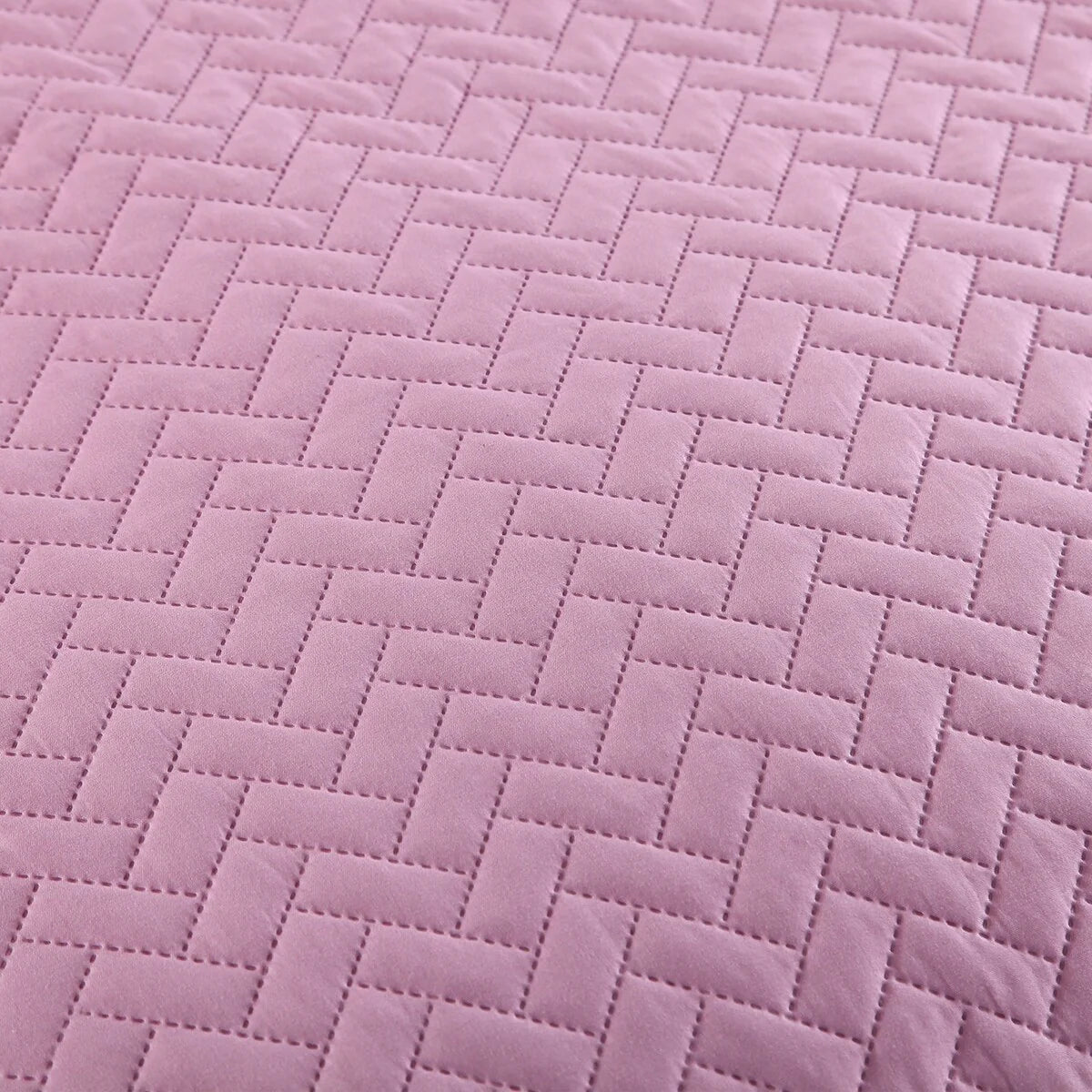 Ultrasonic Reversible 3-Piece Quilt Set with Pillow Shams