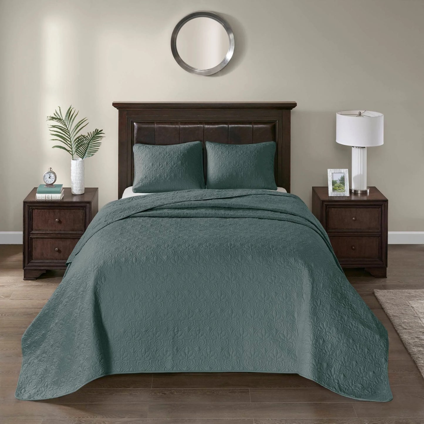 Madison Park Mansfield Reversible Quilt Set