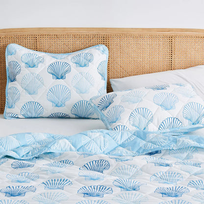 Linery & Co. Nautical Printed Reversible Quilt Set