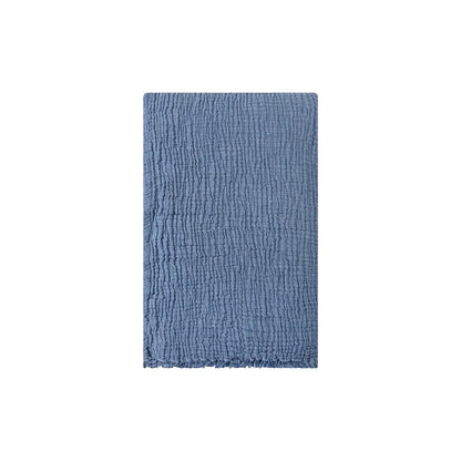 Muslin Blanket 4 Layers, Soft Bedspread, Turkish Cotton Muslin Bed Cover, Reversible Coverlet