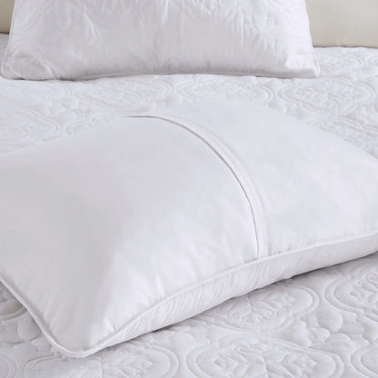 510 Design Hayley Oversized Solid Texture 3 Piece Reversible Bedspread Set
