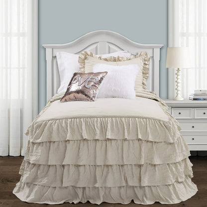 The Gray Barn Molly Mae Ruffle Skirt Bedspread Set