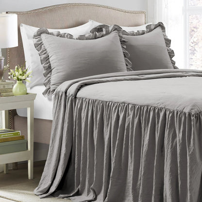 Lush Decor Ruffle Skirt Bedspread Set