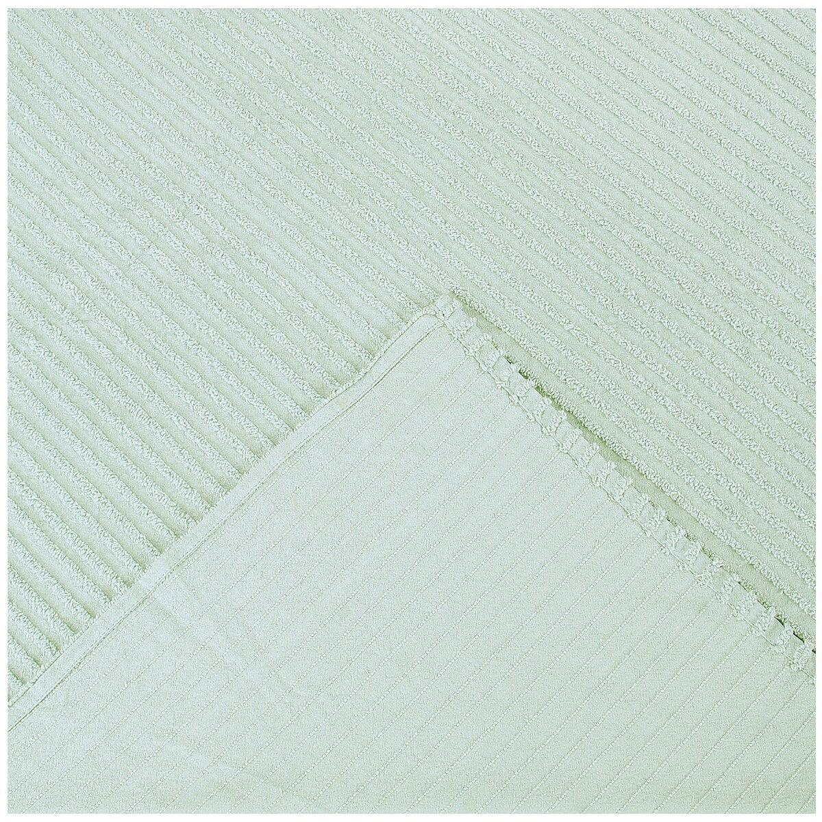 Better Trends Chenille Bedspread Set w/Sham 100% Cotton Soft Lightweight All-Season Fluffy & Cozy Bedding Set Jullian Collection