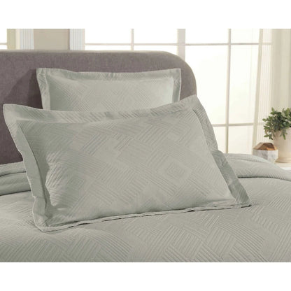 Superior Geometric Fret Cotton Decorative Bedspread Set
