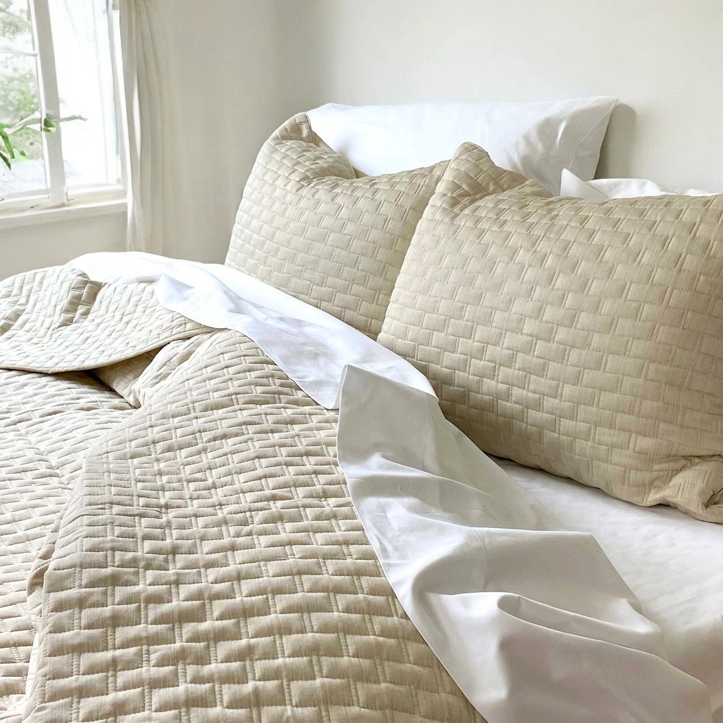 BedVoyage Melange viscose from Bamboo Quilted Coverlet BedSpread