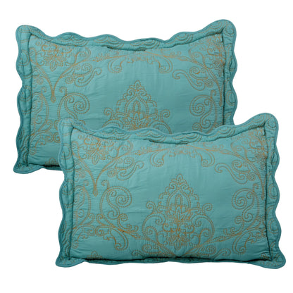 Serenta Damask Oversized 4-piece Bedspread Set