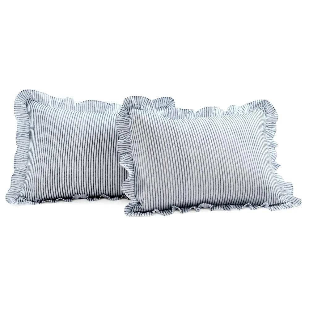 The Gray Barn Lazy Acres Ticking Stripe Bedspread Set