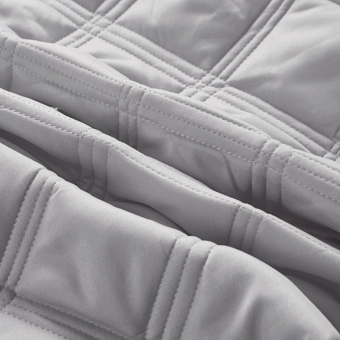 Down Alternative Quilted Oversized Charleston 3 Piece Comforter Set