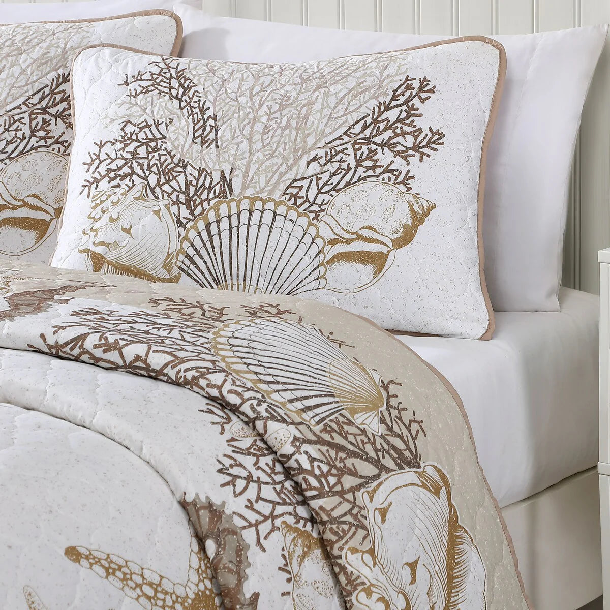Caribbean Joe Coastal 3PC Quilt Set