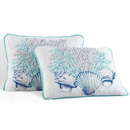 Caribbean Joe Coastal 3PC Quilt Set