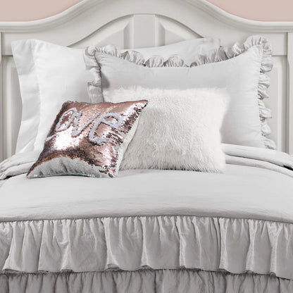The Gray Barn Molly Mae Ruffle Skirt Bedspread Set