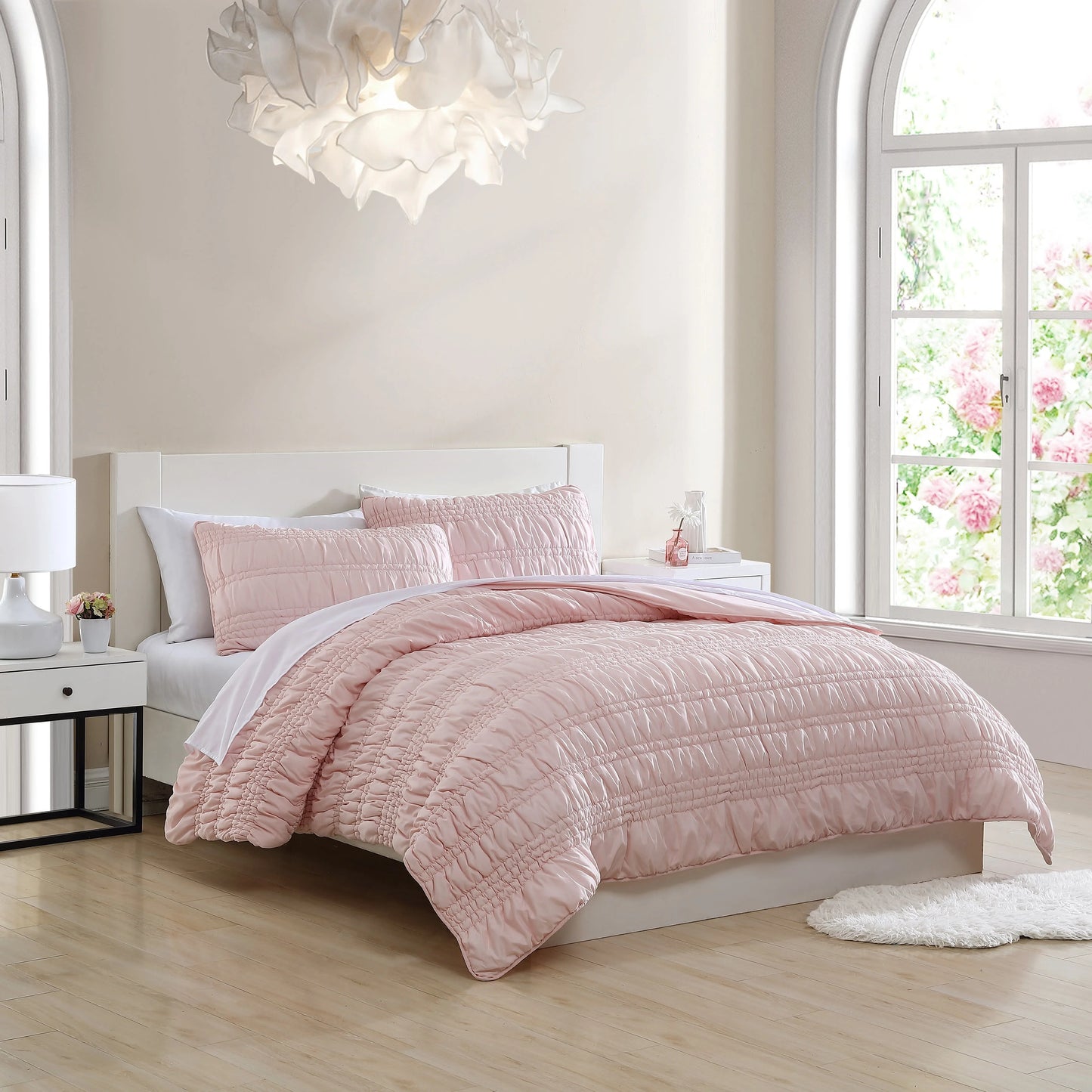 Poppy & Fritz Scrunch Stripe Quilt Set