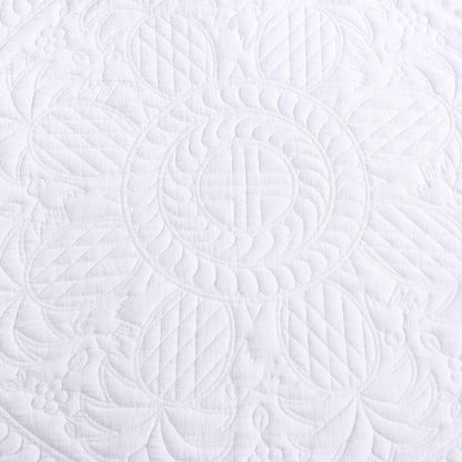 Tommy Bahama Pineapple Resort White Cotton Quilt & Sham(s)