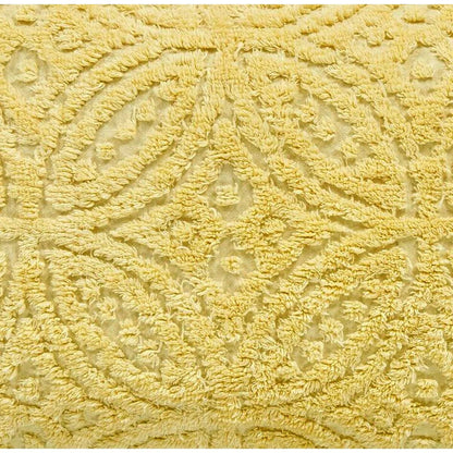 Better Trends Wedding Ring 100% Cotton Soft & Plush Chenille Tufted Bedspread - Loop Design, Machine Washable & Tumble Dry Safe