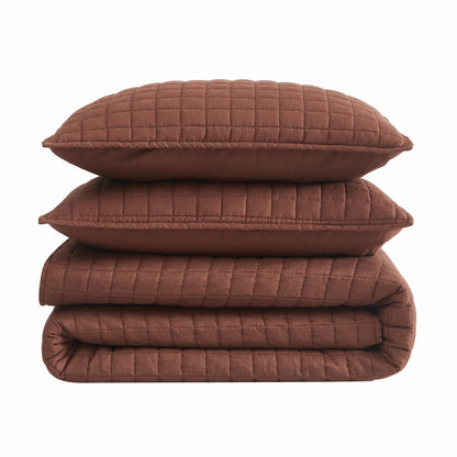 Brooklyn Loom Flax Linen Quilt Set