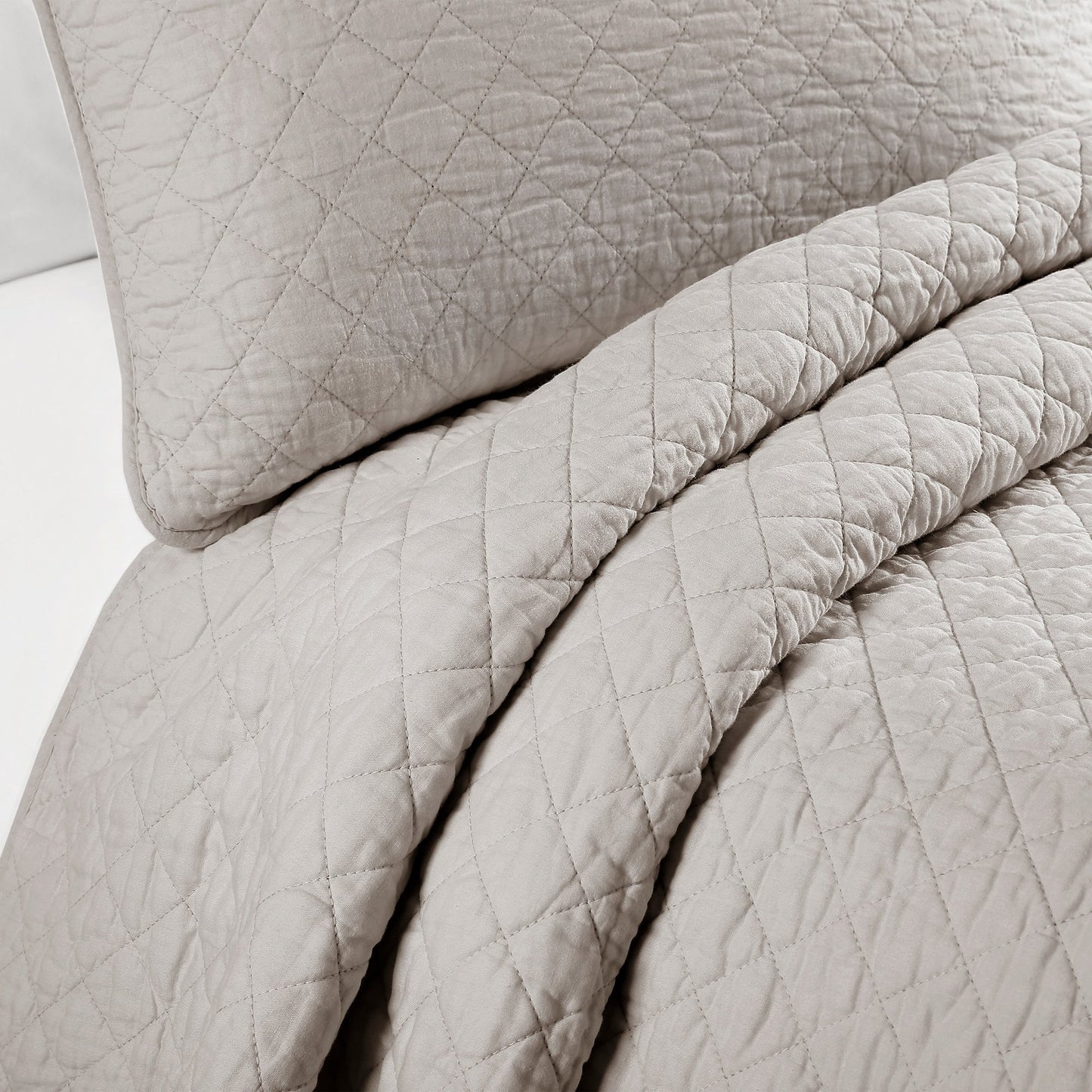 Copper Grove Balm Diamond Oversized Cotton 3-piece Quilt Set