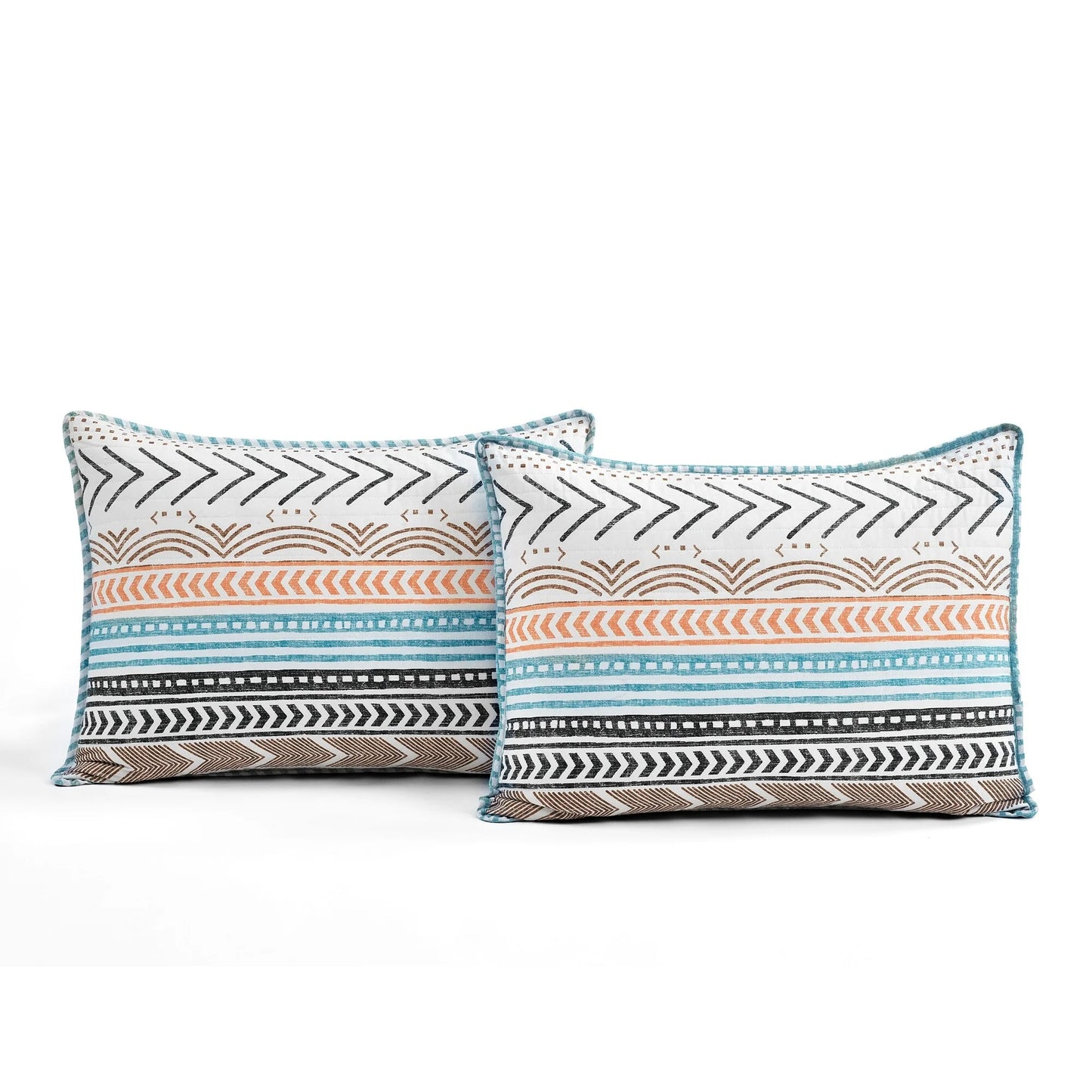 Lush Decor Hygge Geometric Pattern 3-piece Quilt Set