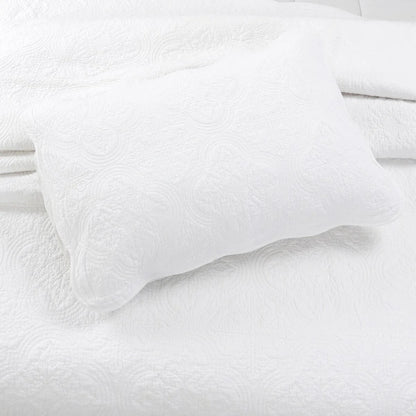 Copper Grove Sagano Blantyre Scalloped Edge Cotton 3-piece Quilt Bedding Set