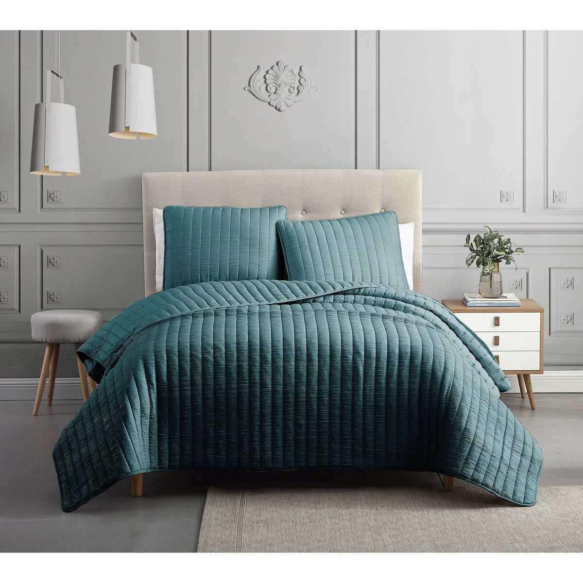 Riverbrook Home Moonstone 3 Piece Quilt Set